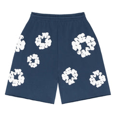 D.T. The Cotton Wreath Shorts 'Navy'