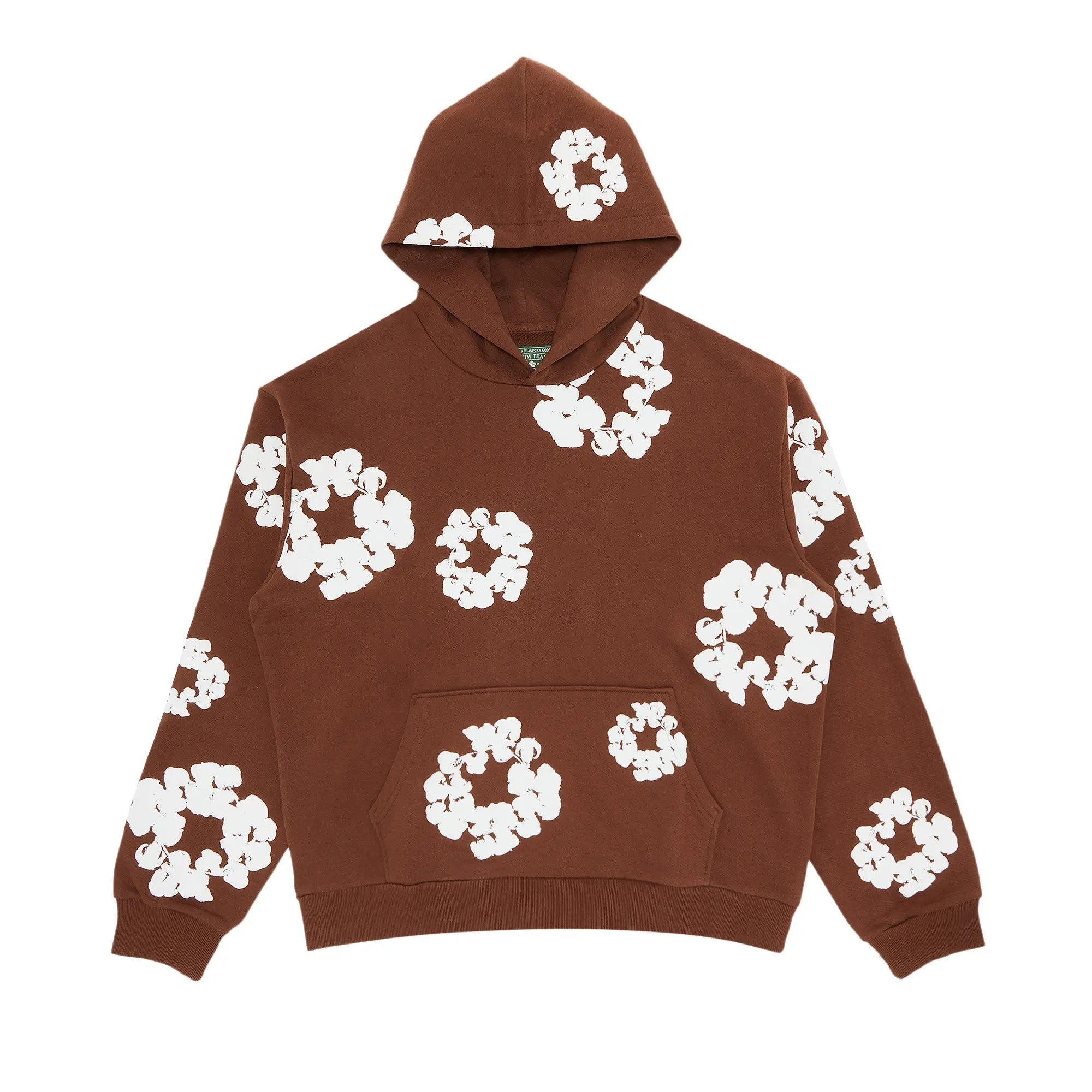 D.T. The Cotton Wreath Hoodie 'Brown'