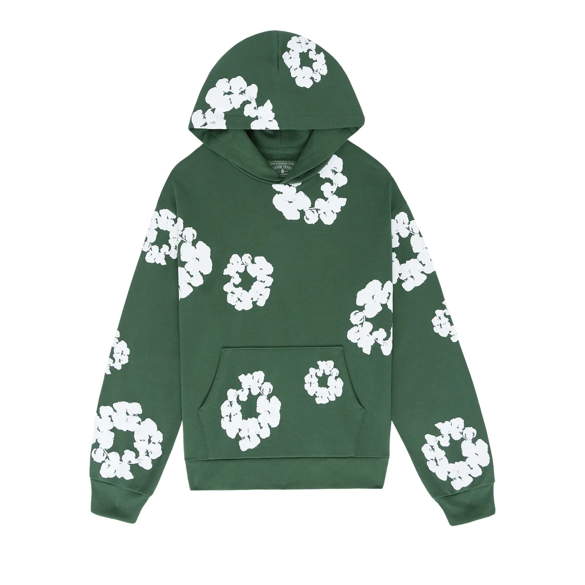 D.T. The Cotton Wreath Hoodie  'Green'