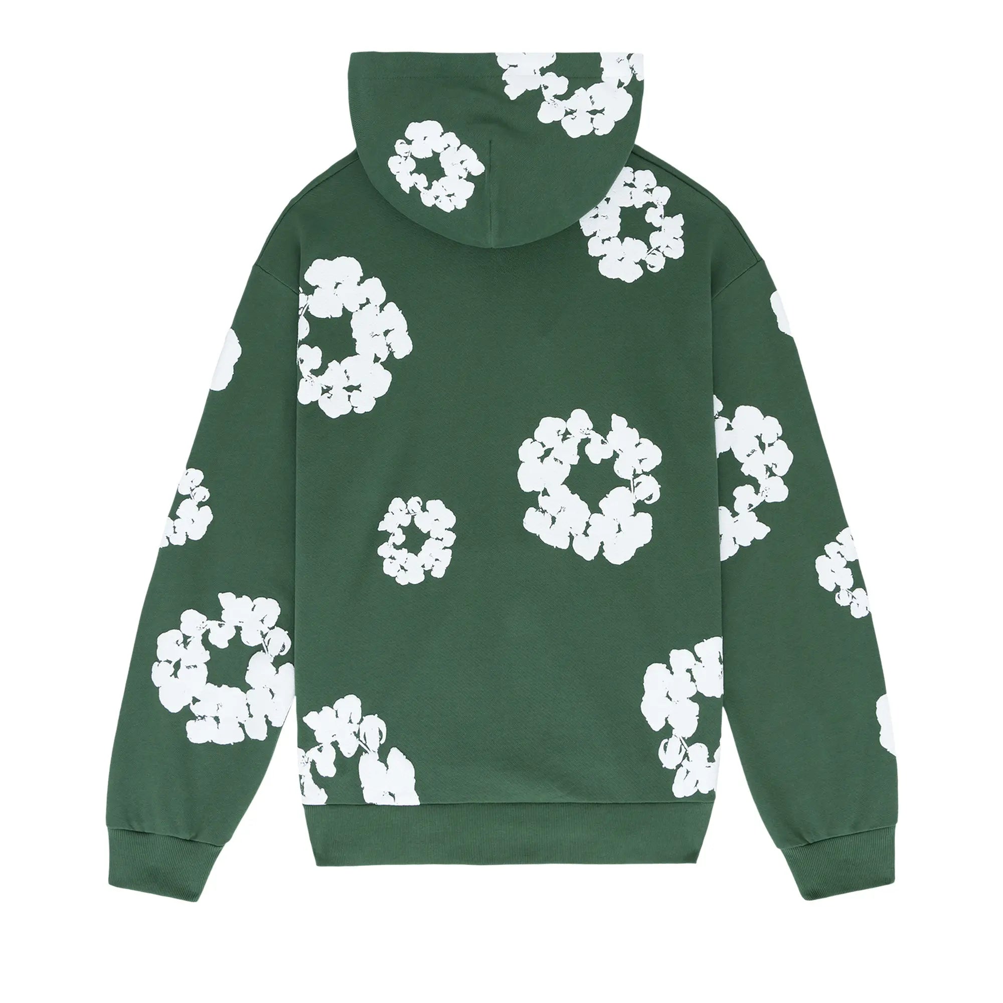D.T. The Cotton Wreath Hoodie  'Green'