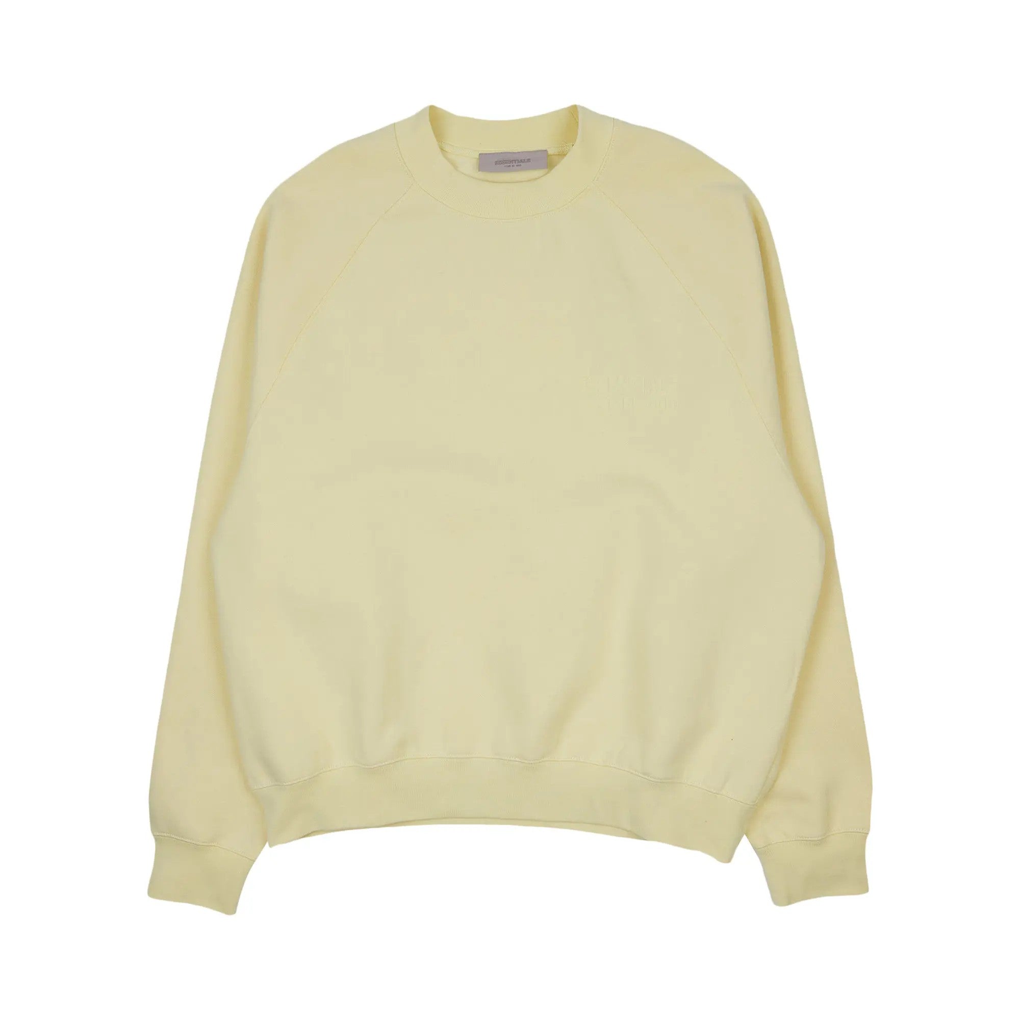 Ess. Crewneck 'Canary'--192SU222046F