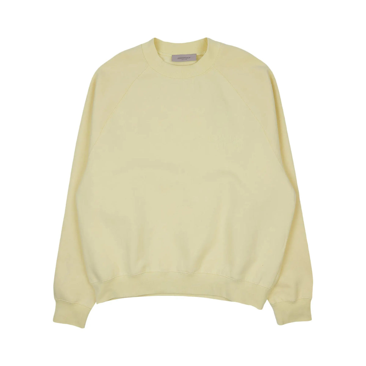 Ess. Crewneck 'Canary'--192SU222046F