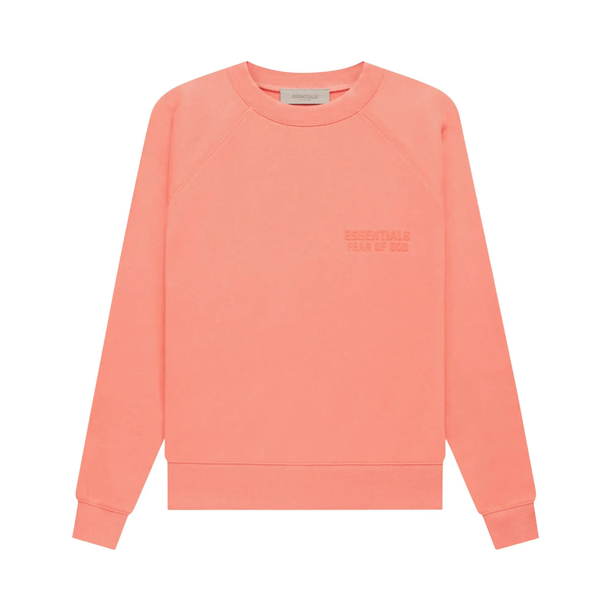 Ess. Crewneck 'Coral'--192SU222042F