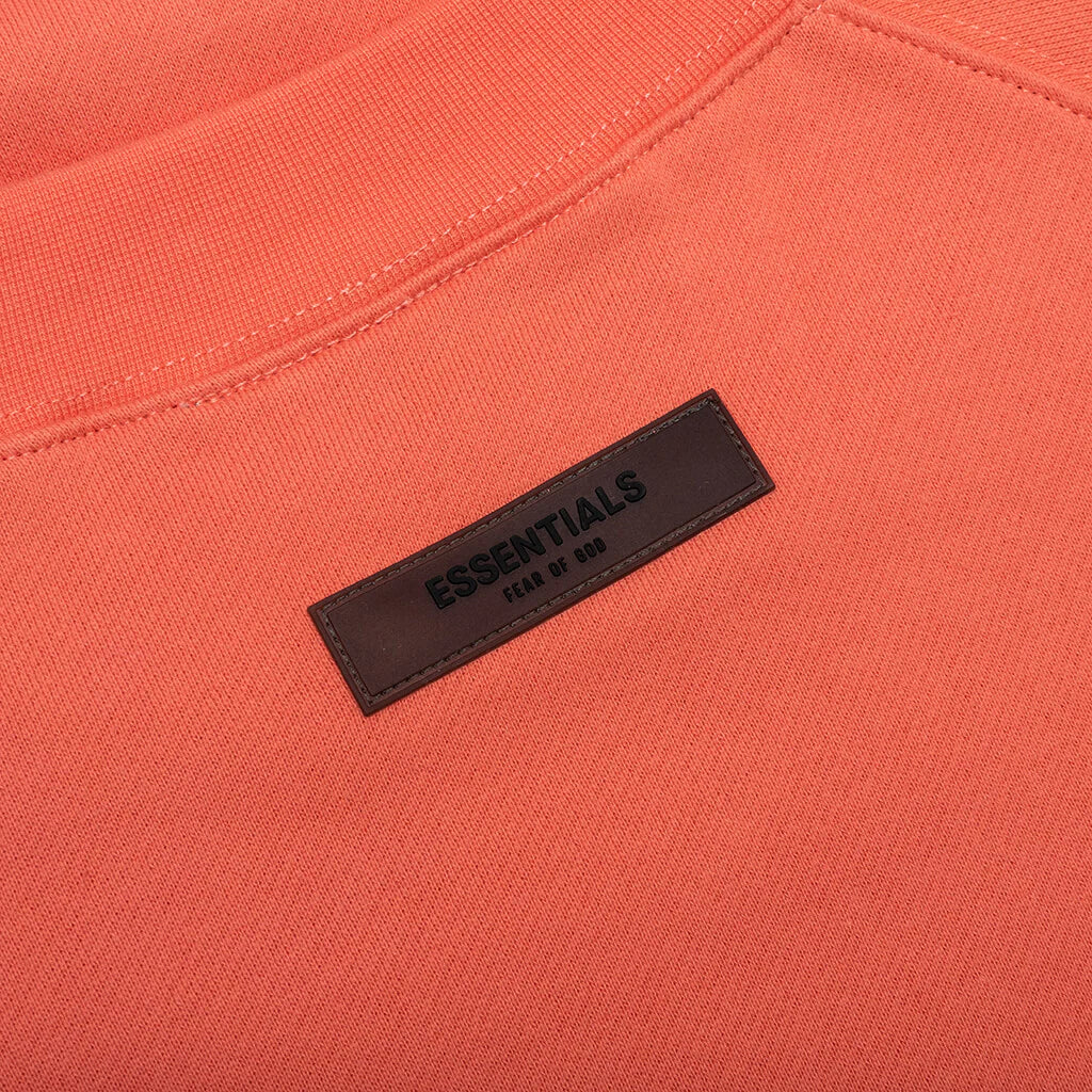 Ess. Crewneck 'Coral'--192SU222042F