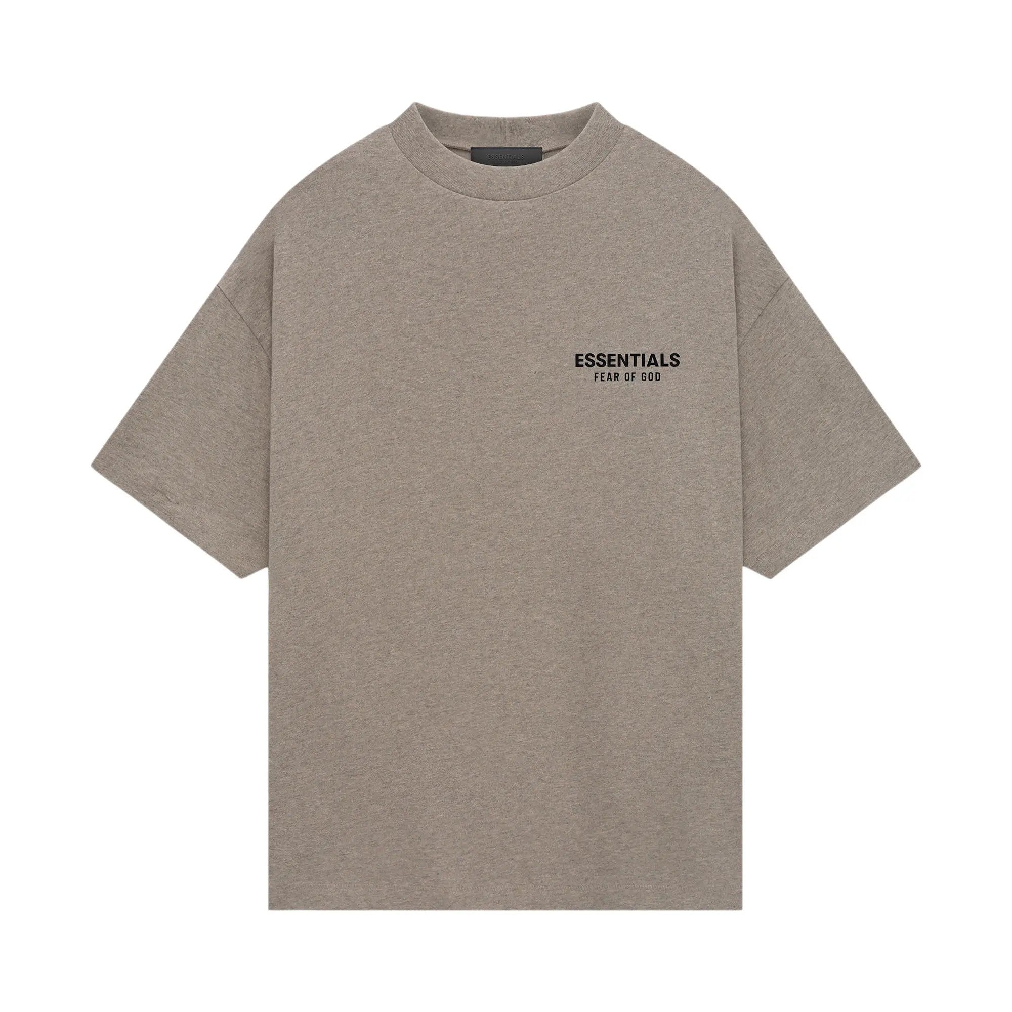 Ess. Jersey Crewneck Tee 'Heather Grey'