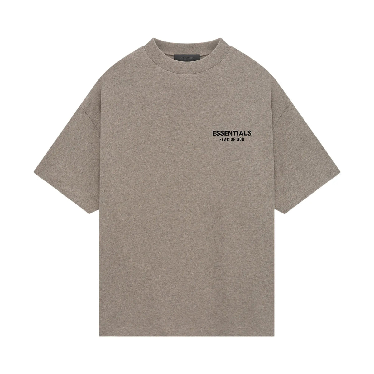 Ess. Jersey Crewneck Tee 'Heather Grey'