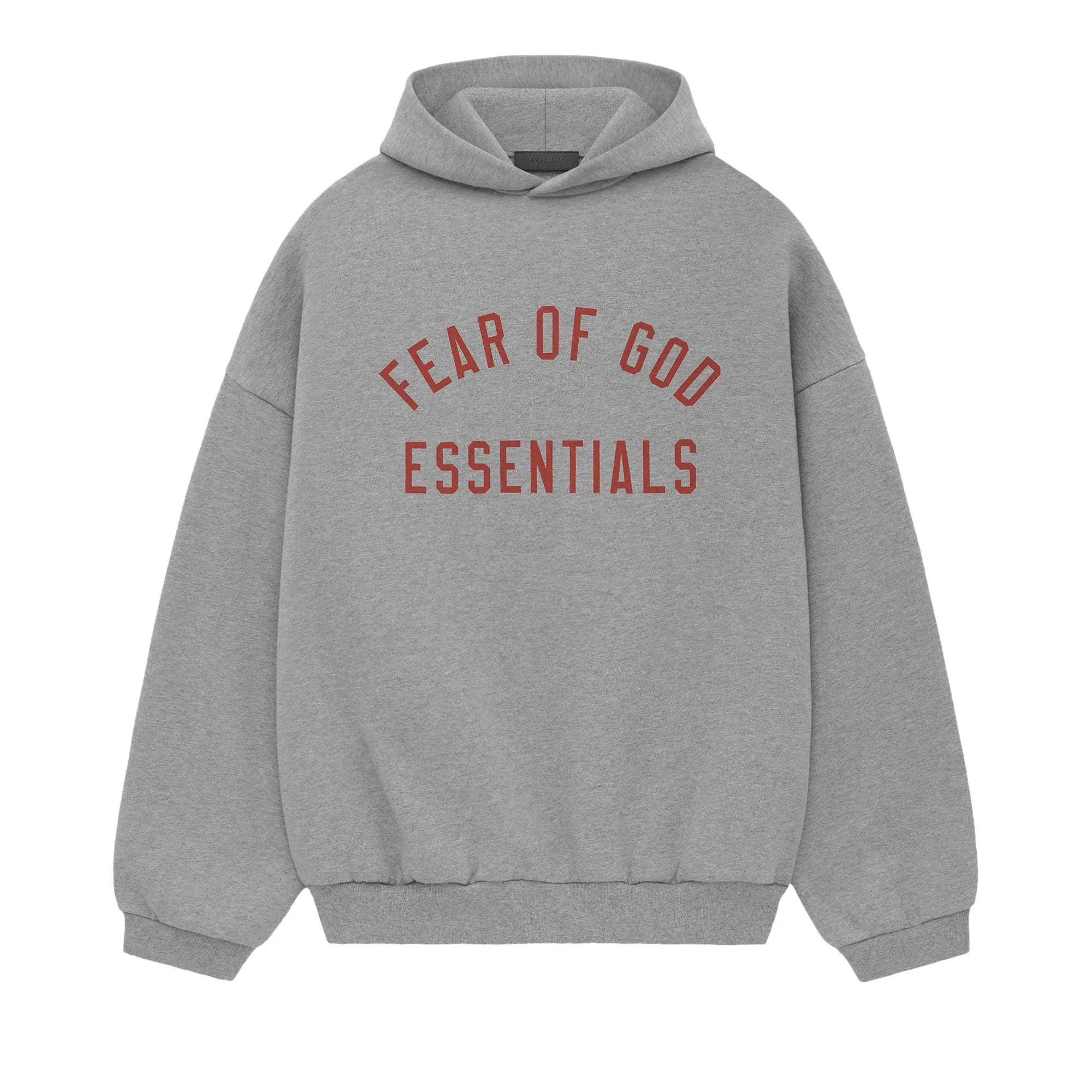 Ess. Fleece Hoodie 'Dark Heather'-I