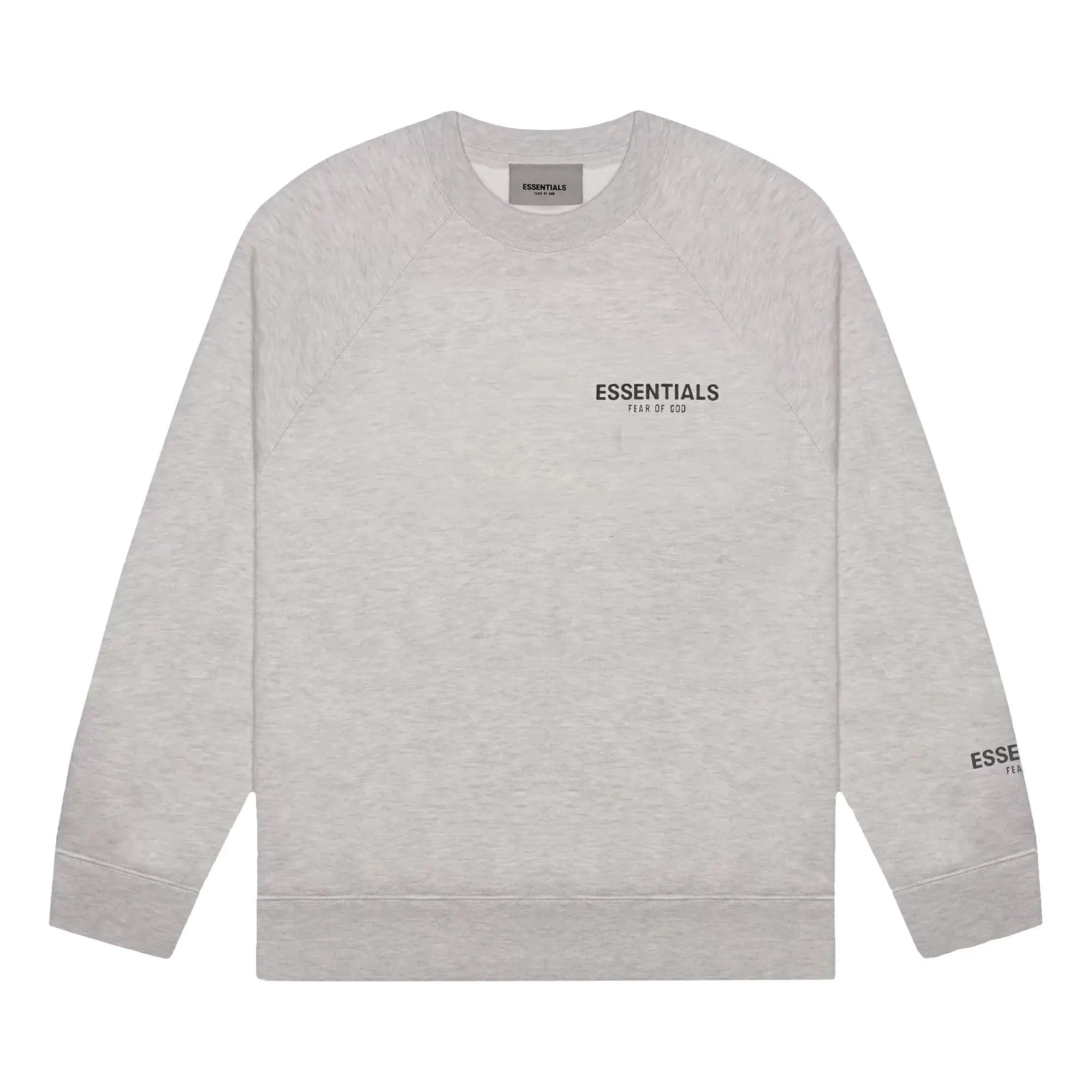 Ess. Crewneck Sweatshirt 'Dark Heather Oatmeal'