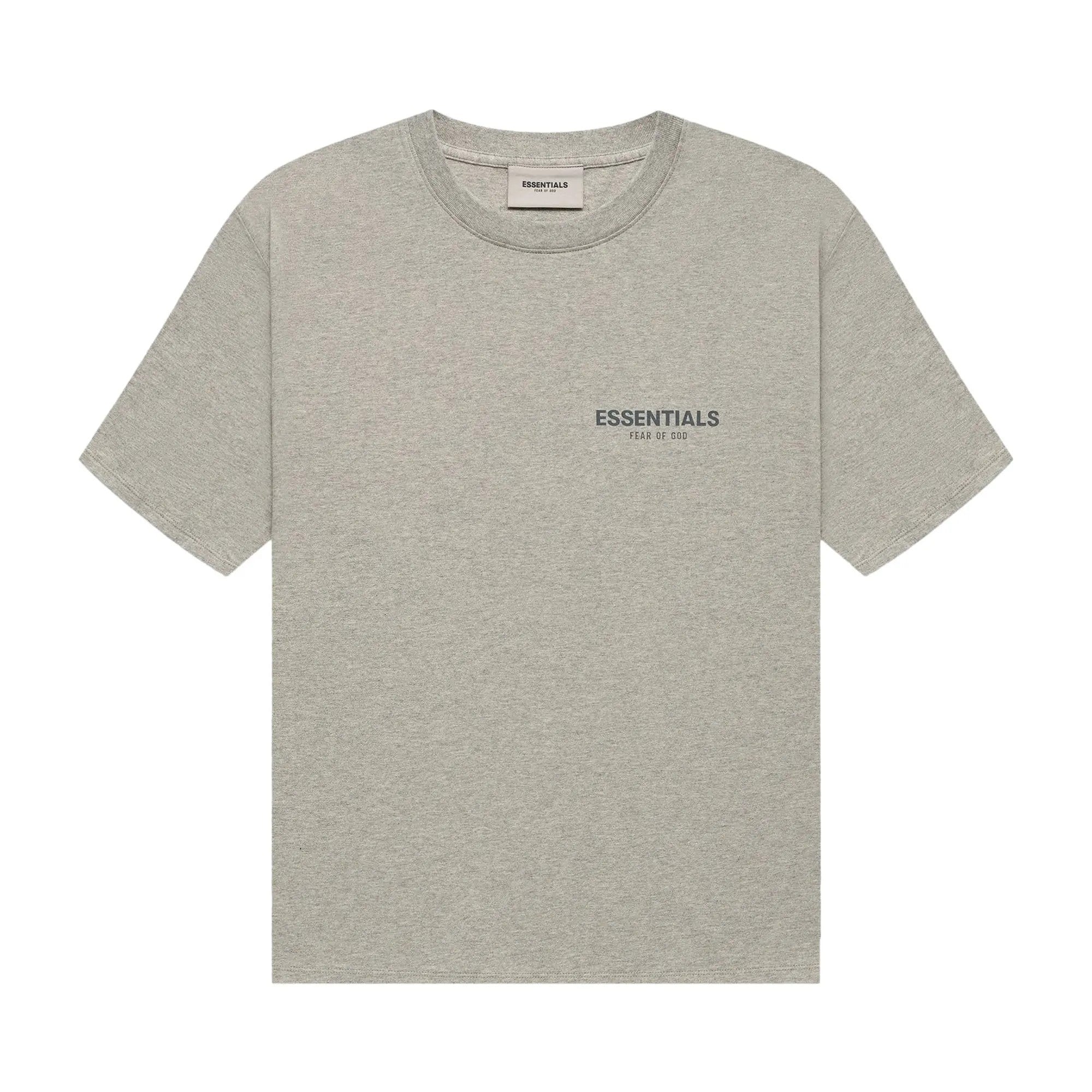 Ess. Short-Sleeve Tee 'Dark Heather Oatmeal'