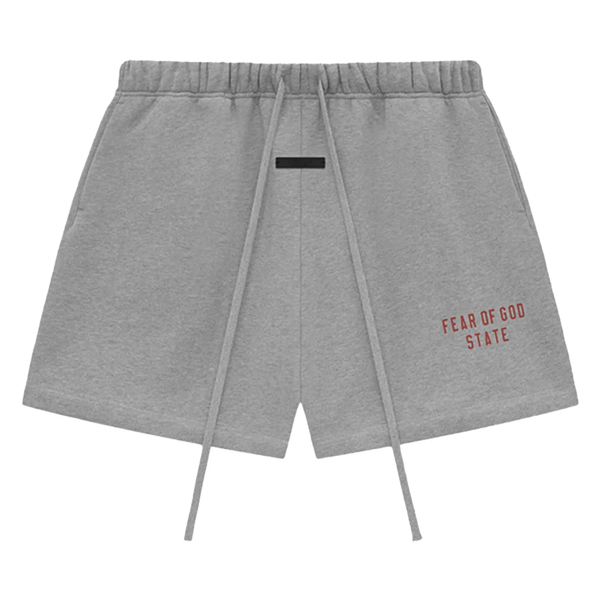 Ess. Fleece Soccer Short 'Dark Heather'