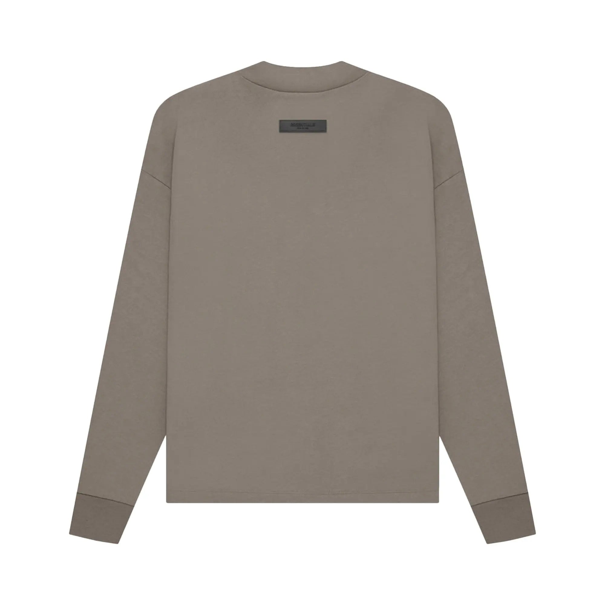 Ess. Long-Sleeve Tee 'Desert Taupe'--125BT212018F
