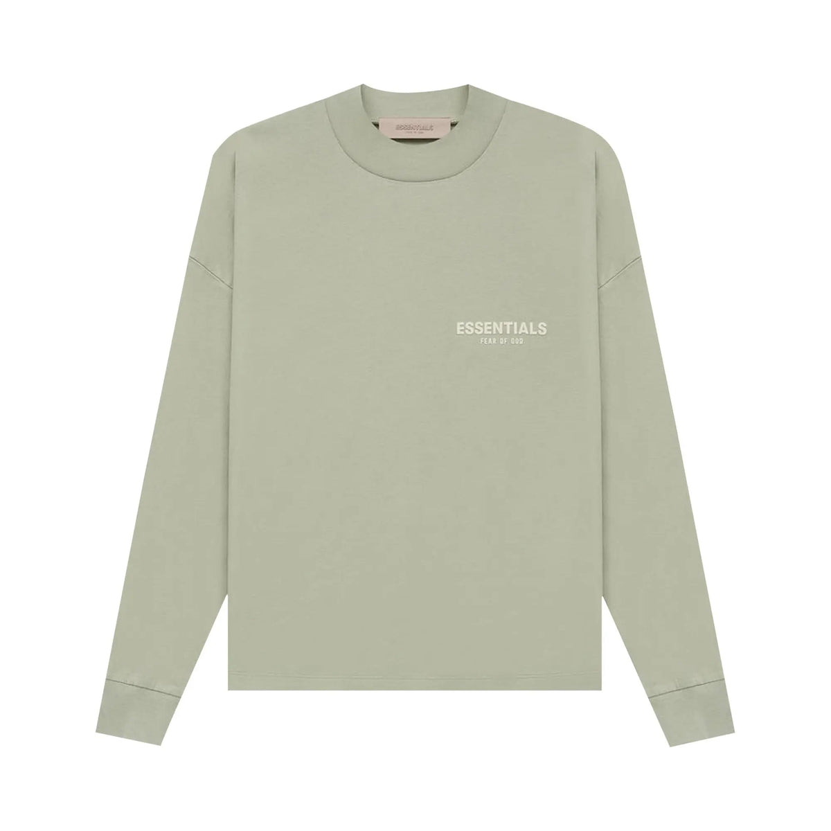 Ess. Long-Sleeve Tee 'Sea Foam'--125BT212014F