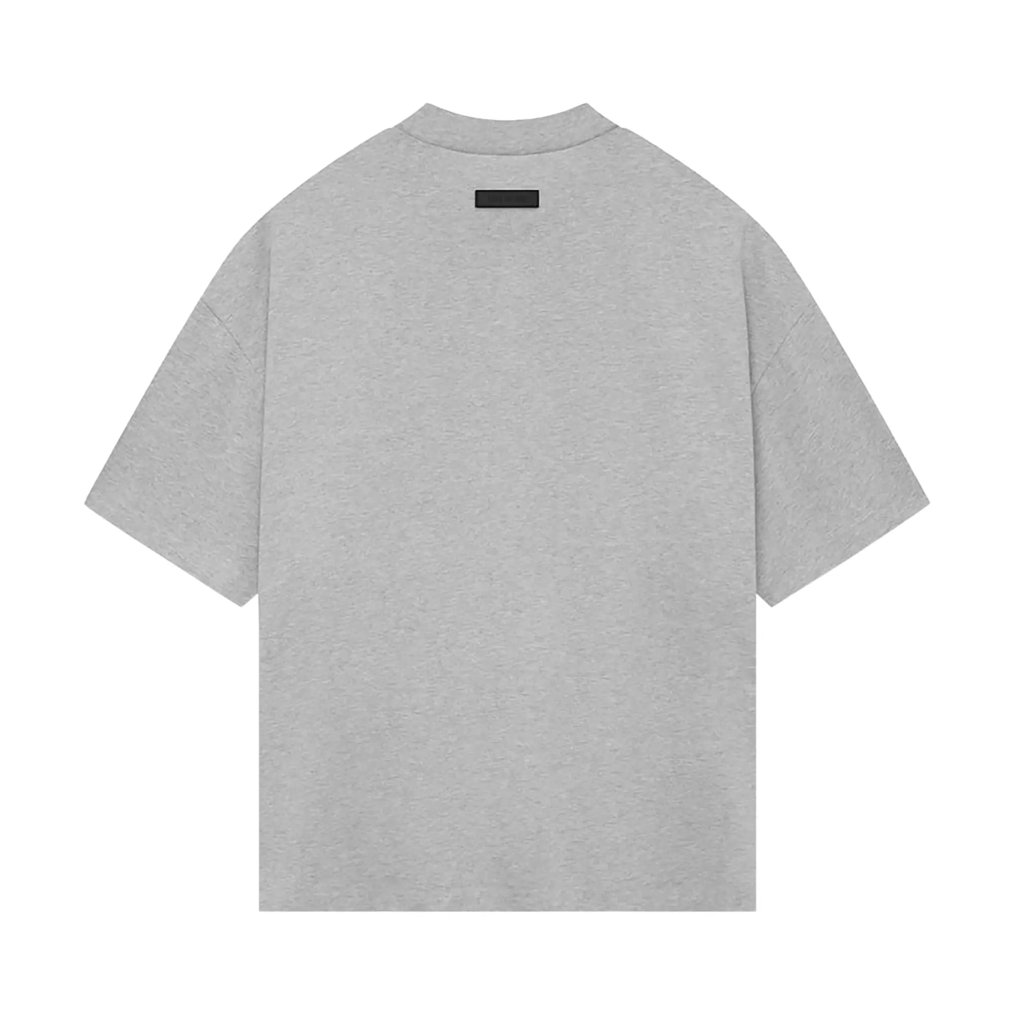 Ess. Heavy Jersey Crewneck T-Shirt 'Light Heather Grey'