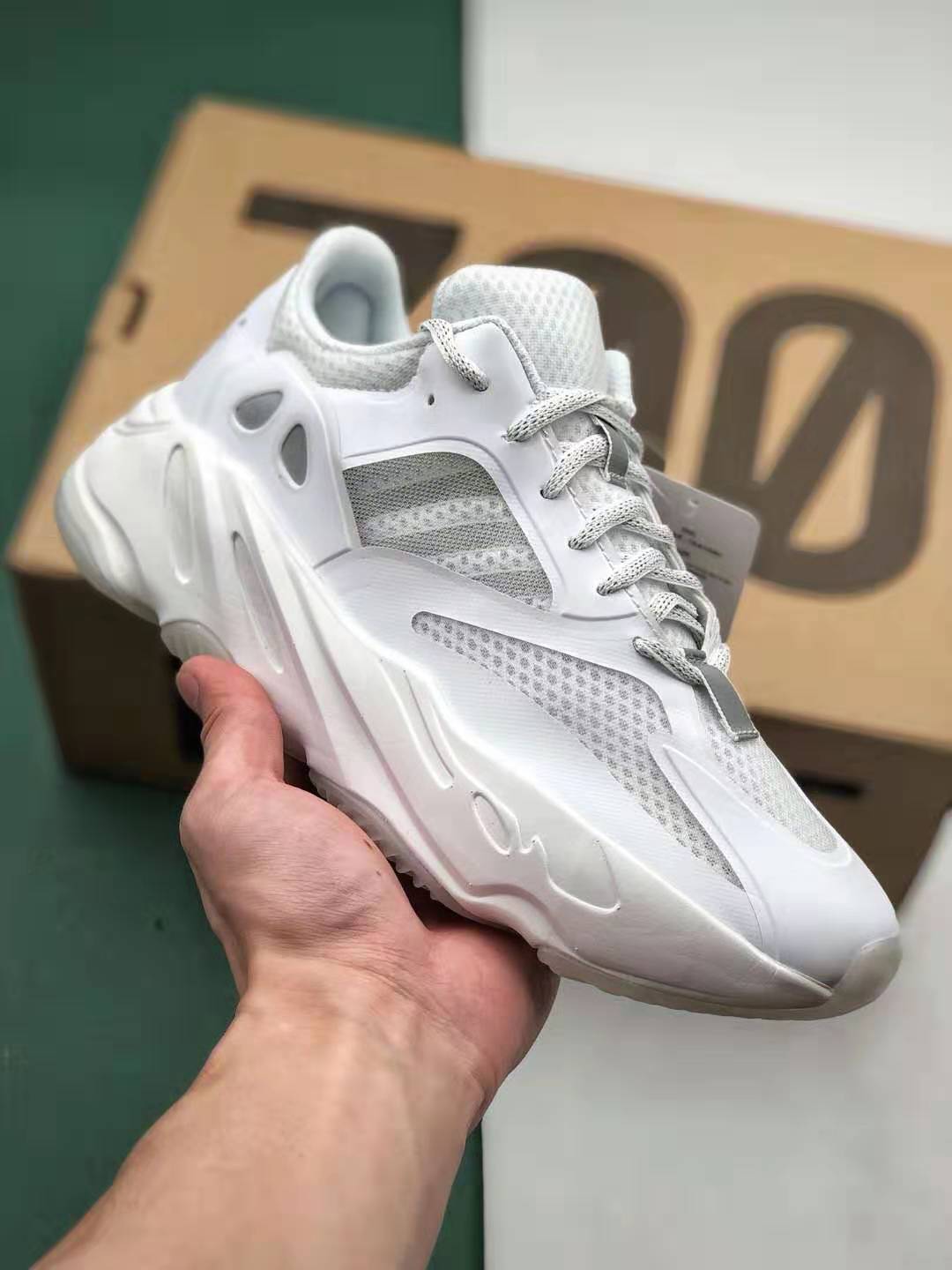 Adidas Yeezy Boost 700 'White Glow' EG6990 - Sleek and stylish sneakers for ultimate comfort!