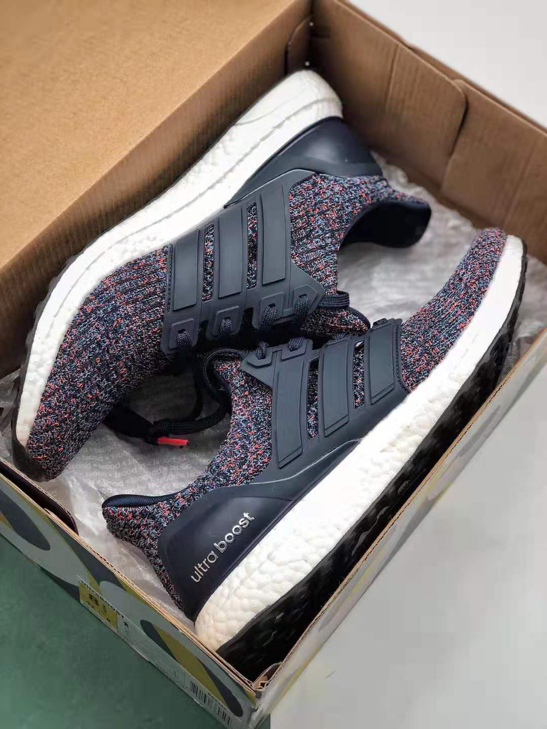 Adidas UltraBoost 4.0 'Navy Multi-Color' BB6165 - Premium Athletic Footwear