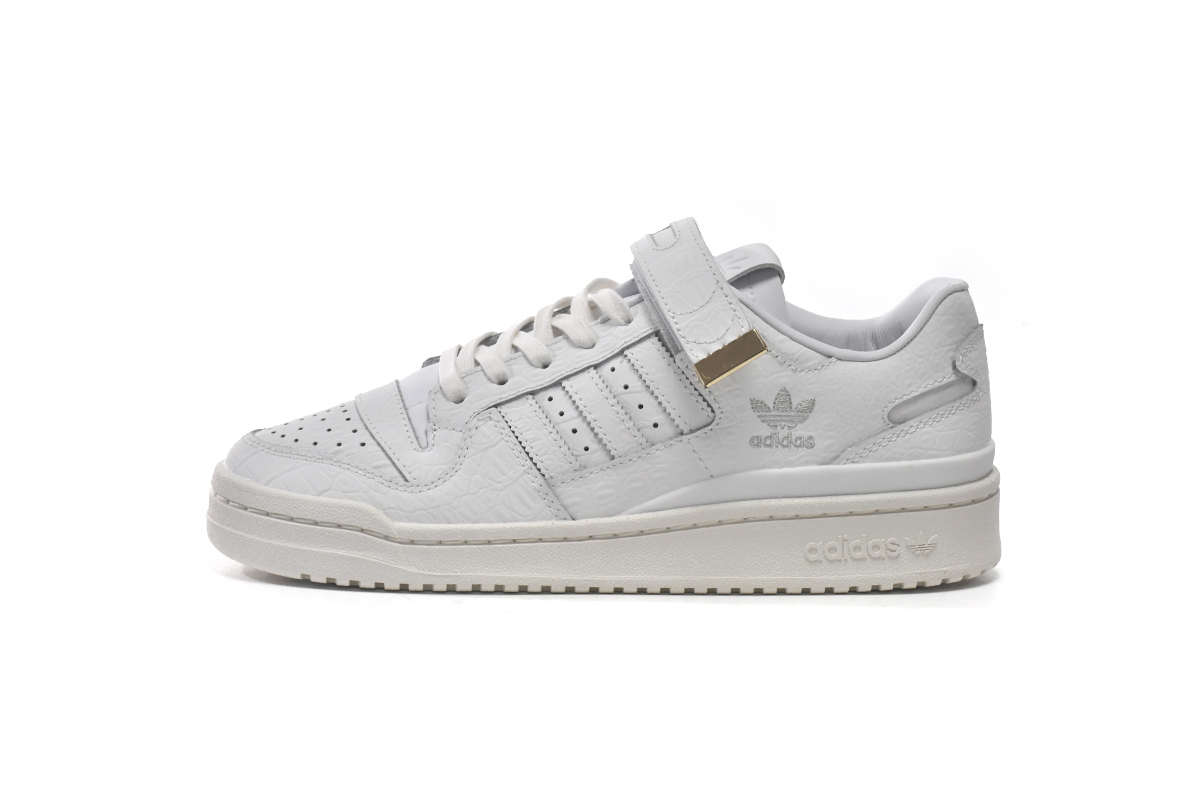 Adidas Forum 84 Low 'Croc Skin - White' HP5551 | Stylish and Classic Footwear
