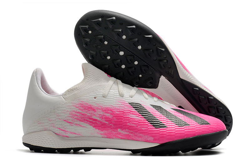 Adidas X 19.3 Turf Boots Pink White Black EG7157 - Supreme Turf Performance