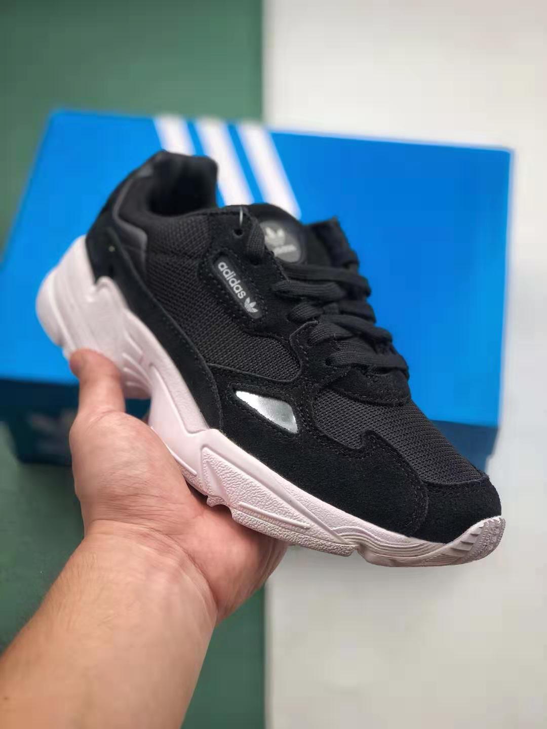 Adidas Falcon Core Black B28129 - Sleek & Stylish Women's Sneaker