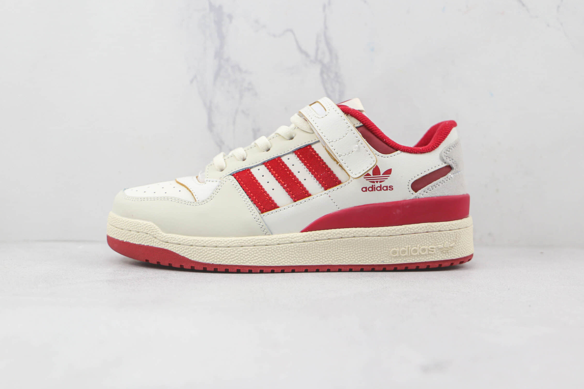 Adidas Originals Forum 84 Low Power Berry Sneaker - Unisex White Purple GV9114
