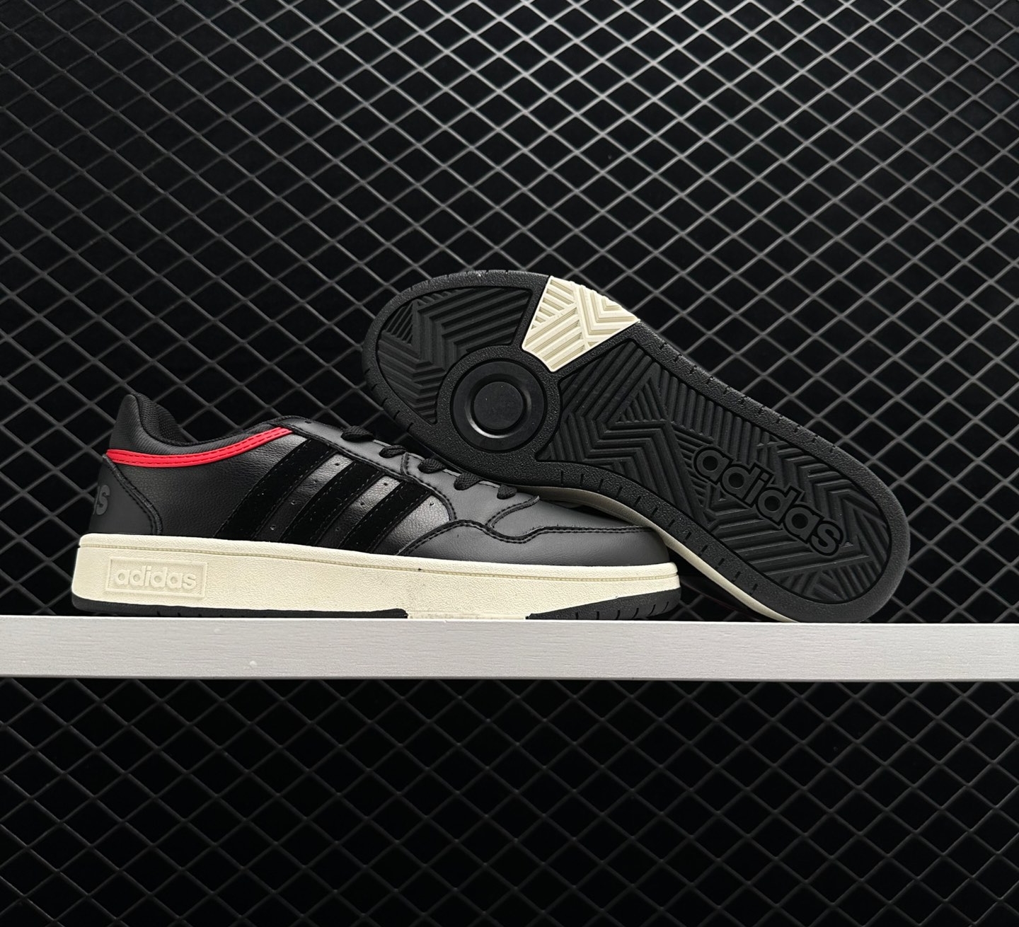 Adidas Neo Hoops 30 Low Tops Casual Skateboarding Shoes Black GZ1347