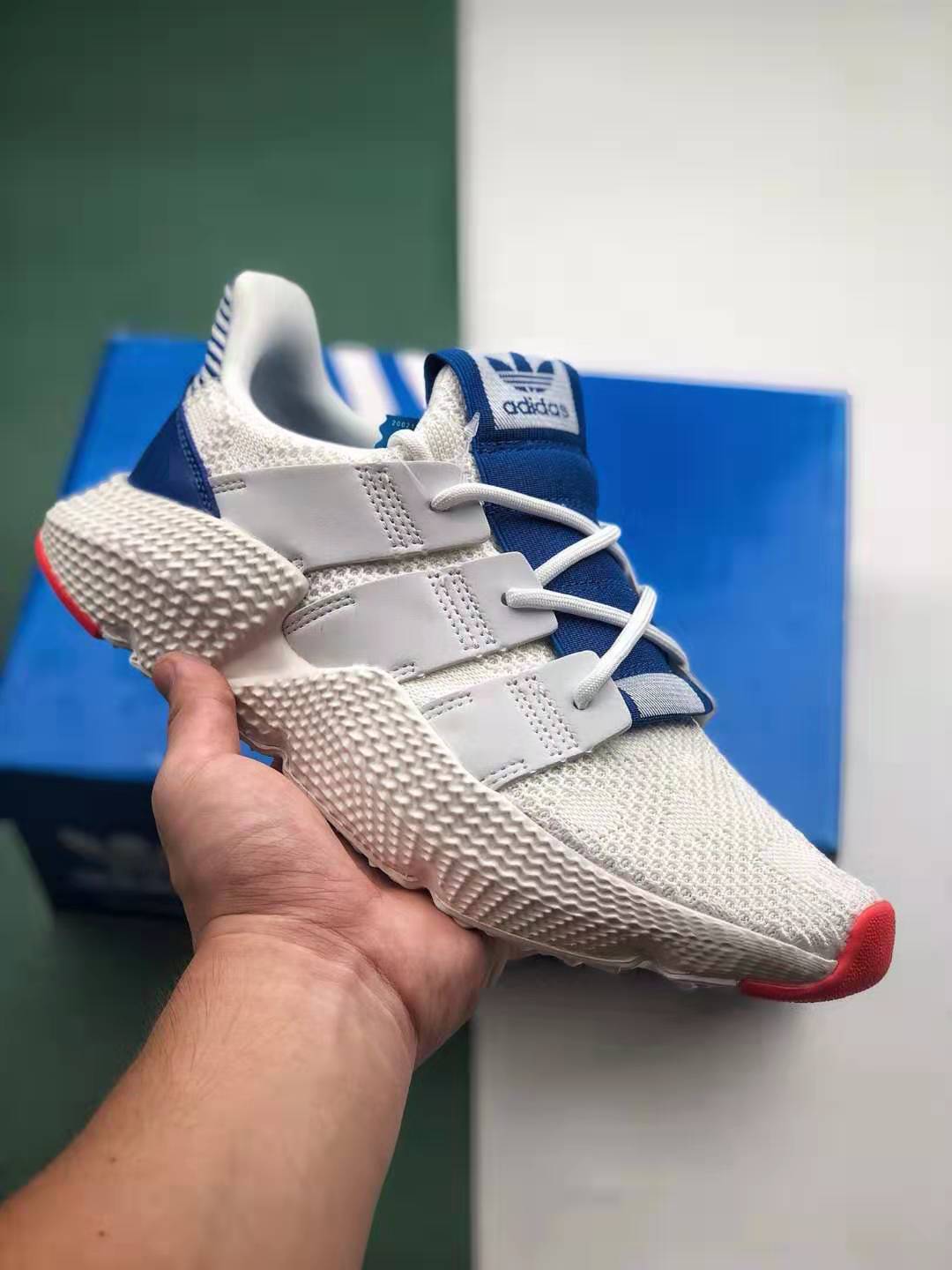 Adidas Originals Prophere White Blue EH0950 - Sleek and Stylish Footwear