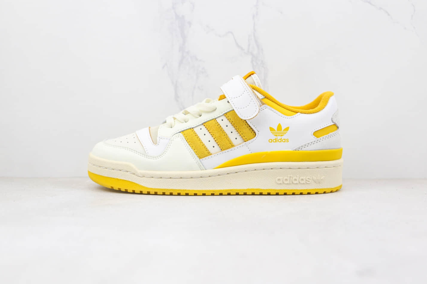 Adidas Forum 84 Low White Yellow GX4537 - Classic Style and Vibrant Colorway for Sneaker Enthusiasts