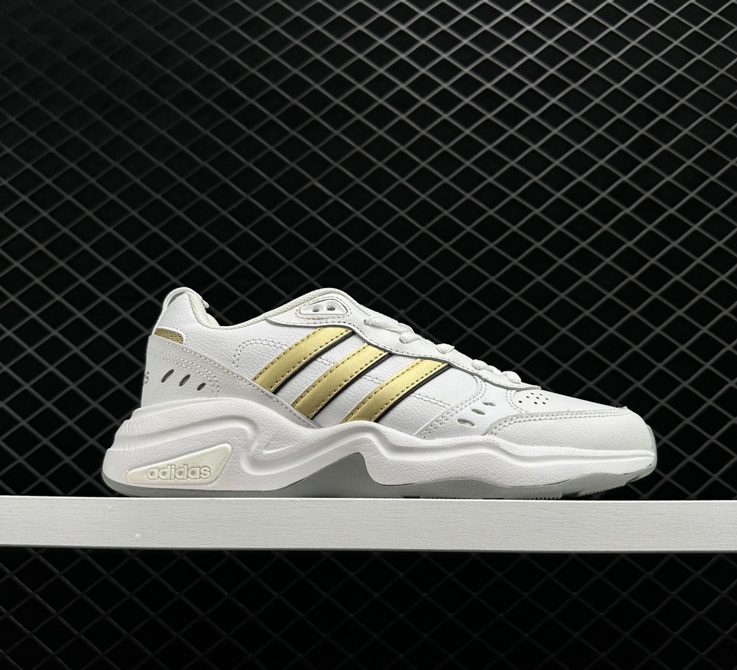 Adidas neo Strutter White Gold GX0671 - Stylish and Trendy Sneakers