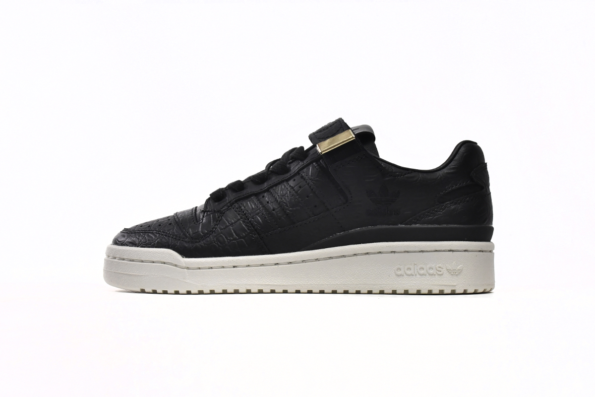 Adidas Forum 84 Low 'Croc Skin - Black' HP5550 Sneakers