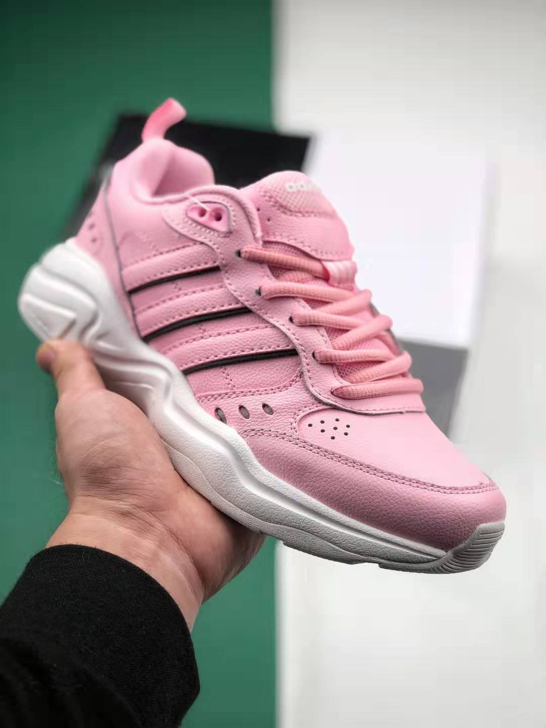 Adidas Neo Strutter Pink White EG6225 - Stylish and comfortable sneakers for women.