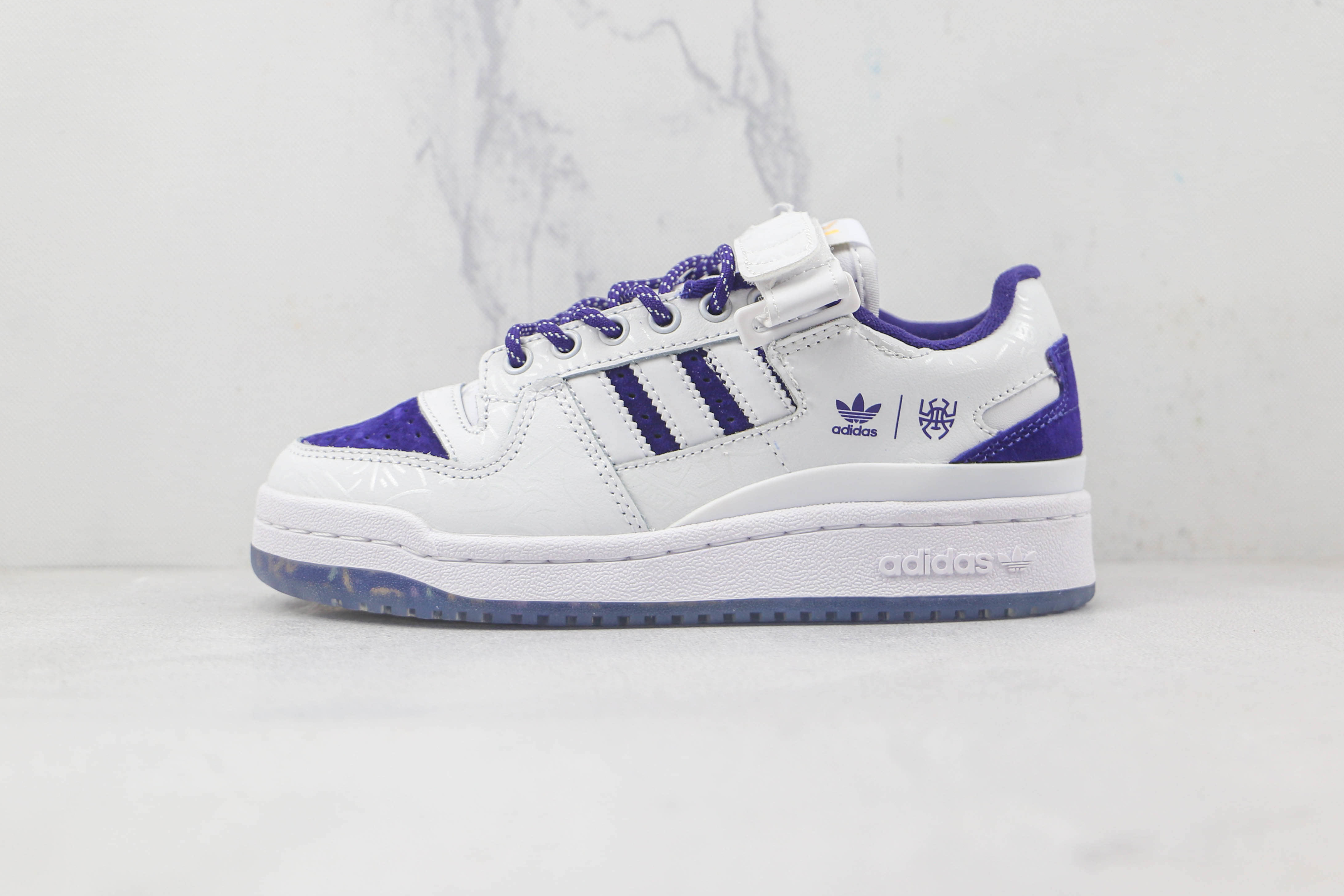 Adidas Donovan Mitchell x Forum Low 'Collegiate Purple' GY8287 | Stylish Basketball Shoes