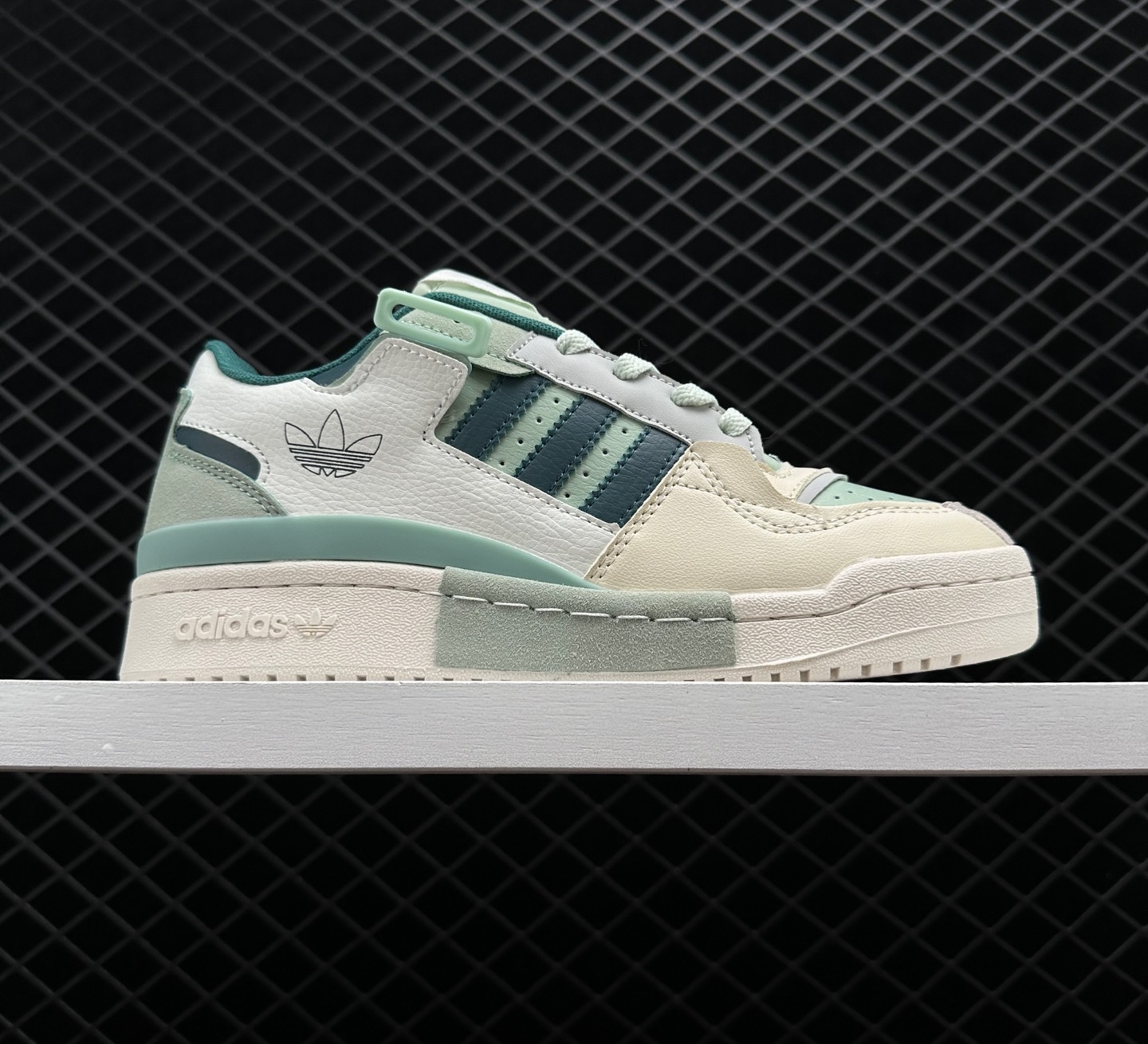 Adidas Originals Forum Exhibit Low: White Green GX4548