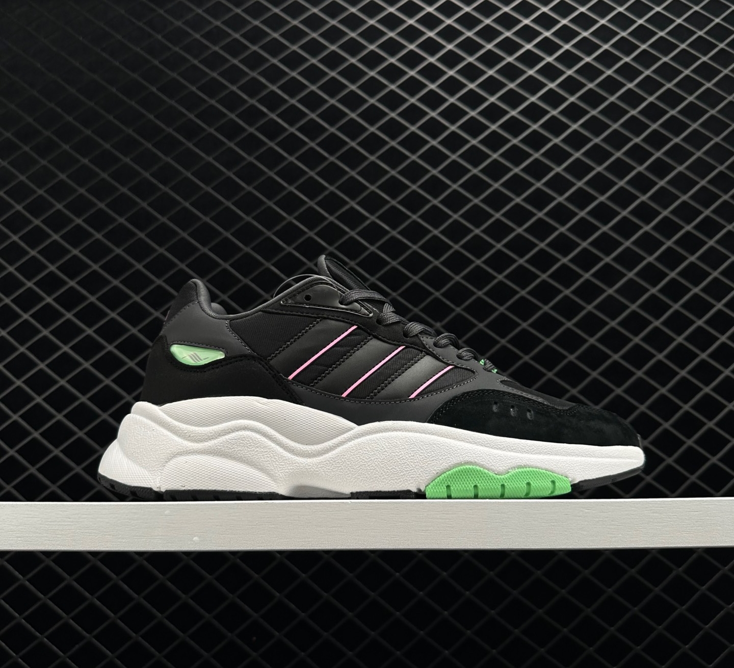 Adidas Retropy F90 Black Pink Green HP8025 - Stylish Athletic Sneakers