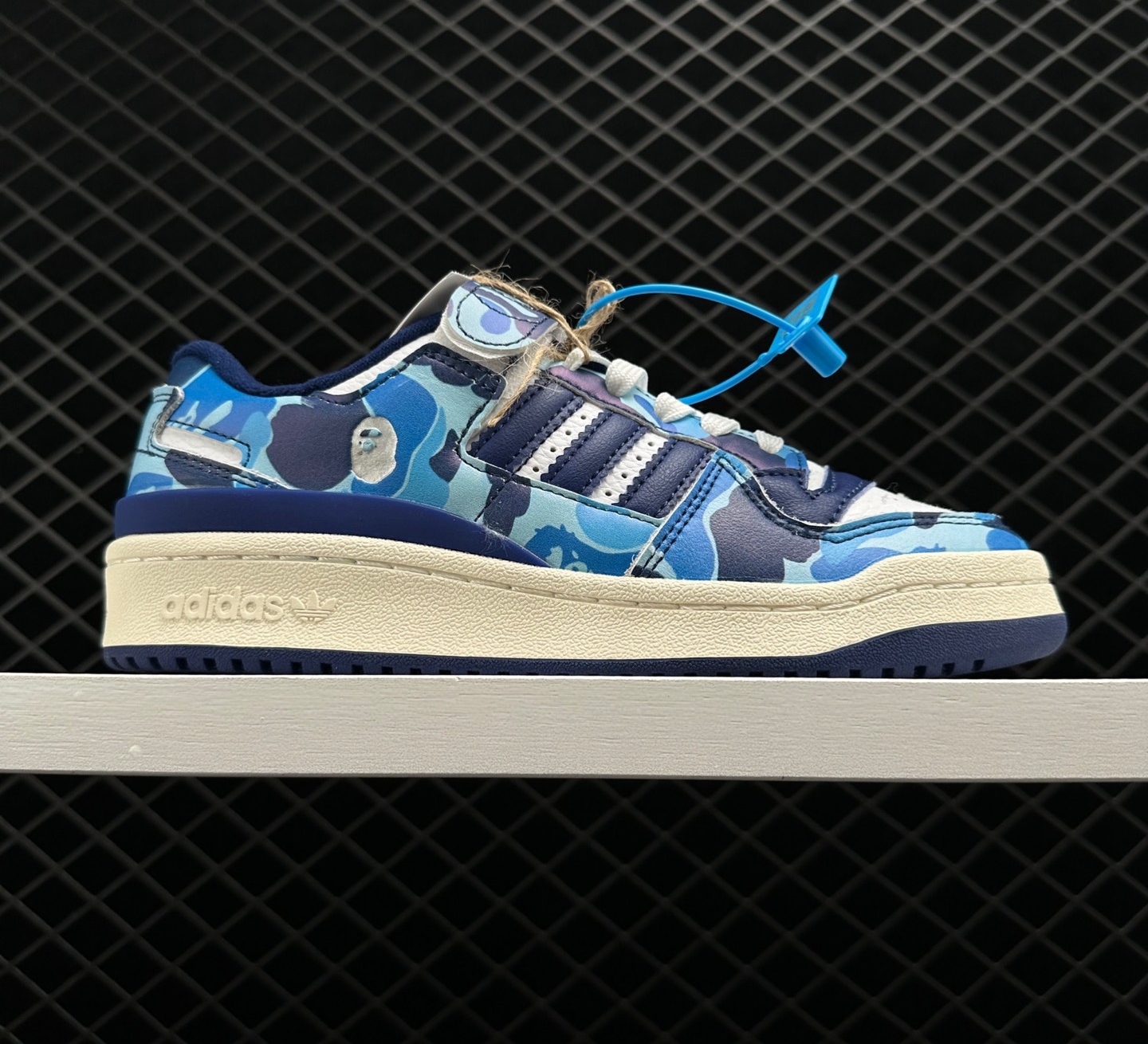 Adidas BAPE x Forum Low 84 '30th Anniversary - Blue' | Limited Edition