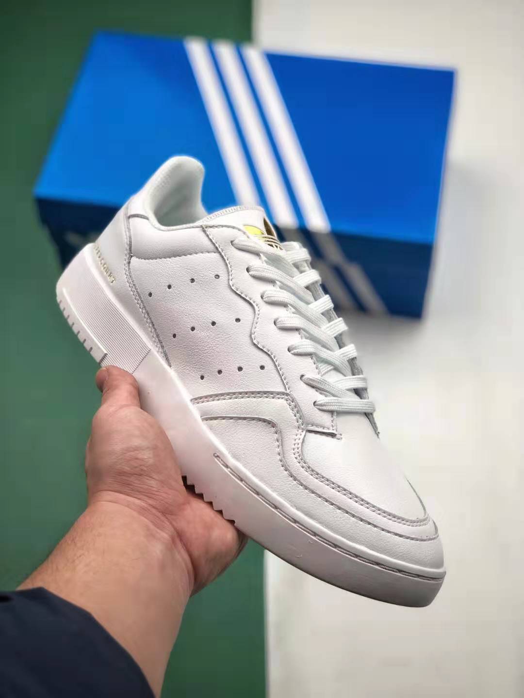 Adidas Originals Supercourt 'Gold Metallic' FU9199 - Sleek and Stylish Footwear