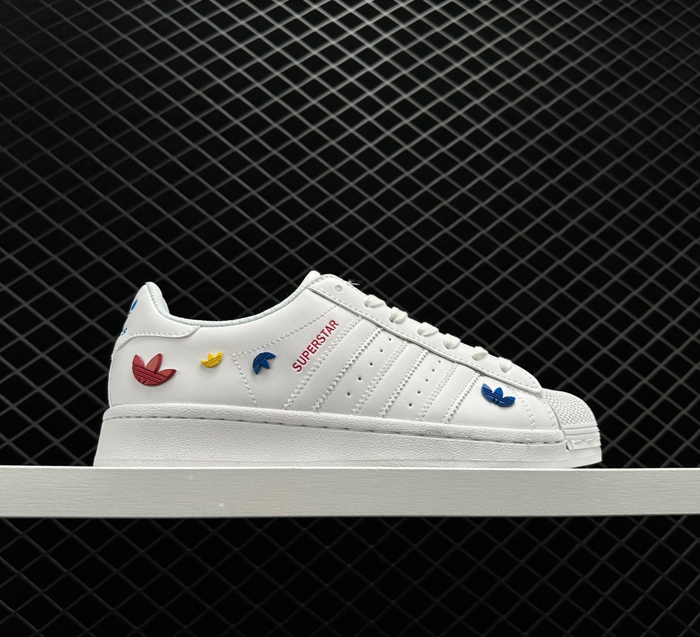 Adidas Superstar 'White Yellow Blue' GV8876 - Iconic Sneakers for Style-seekers