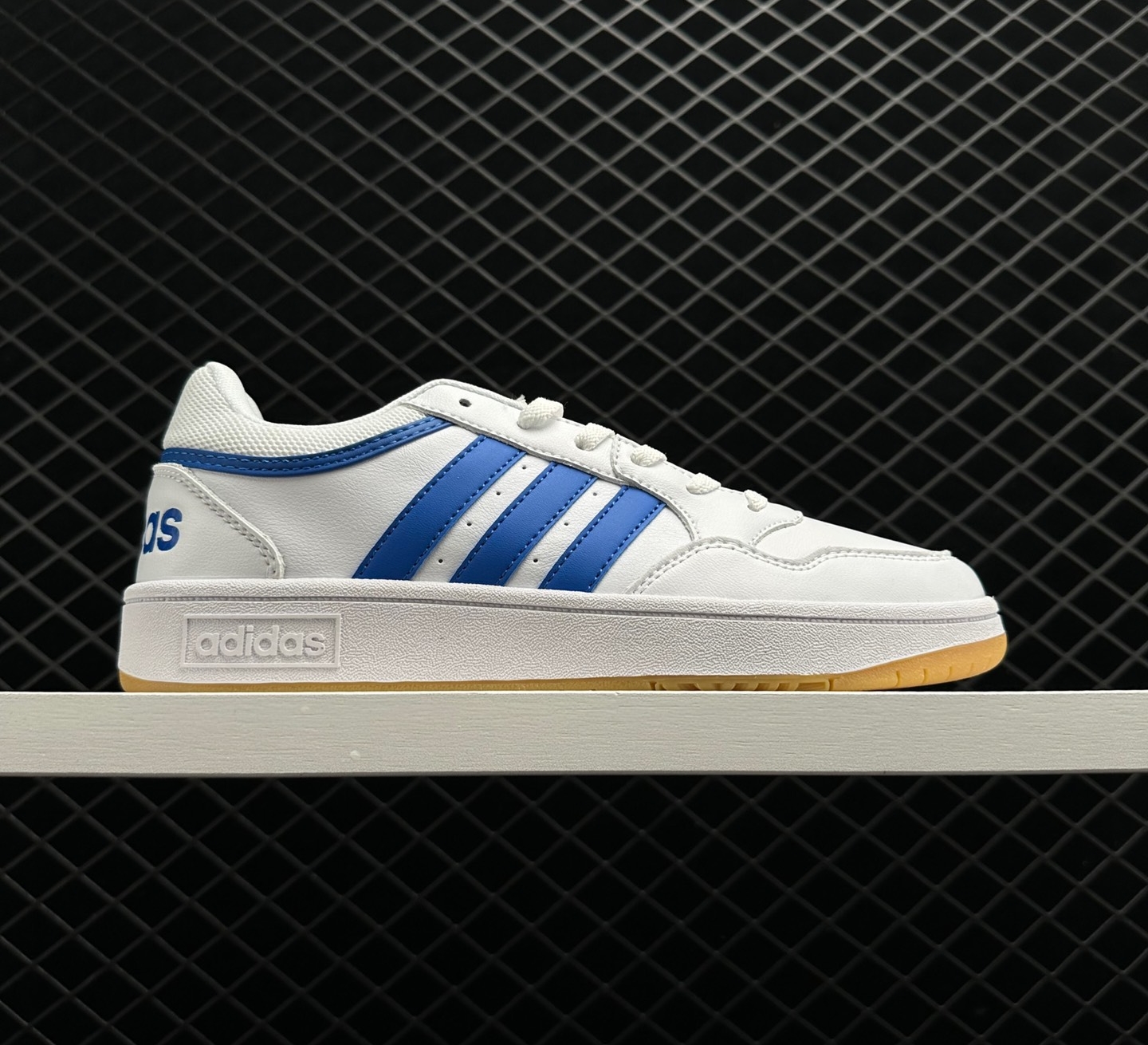 Adidas Hoops 3.0 Low Classic Vintage Shoes 'White Royal Blue' GY5435 - Stylish Retro Sneakers
