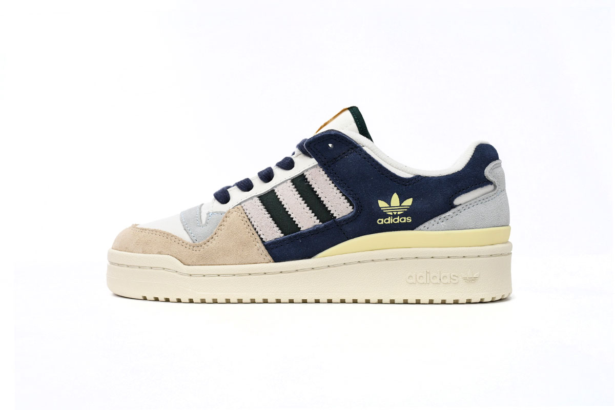 Adidas Forum 84 Low 'Beige Navy Green' GW4332 - Shop Now for a Classic Style!