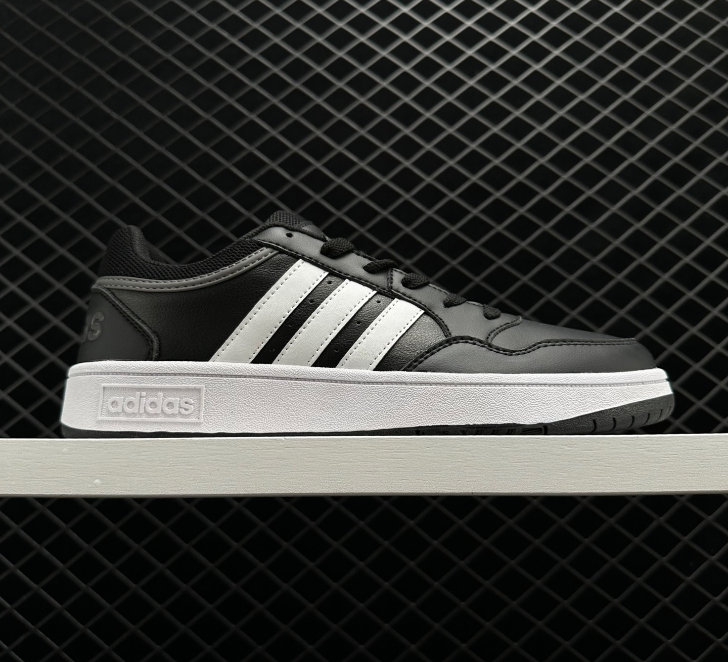 Adidas Hoops 3.0 Low 'Core Black Grey' GY5432 - Stylish Athletic Footwear