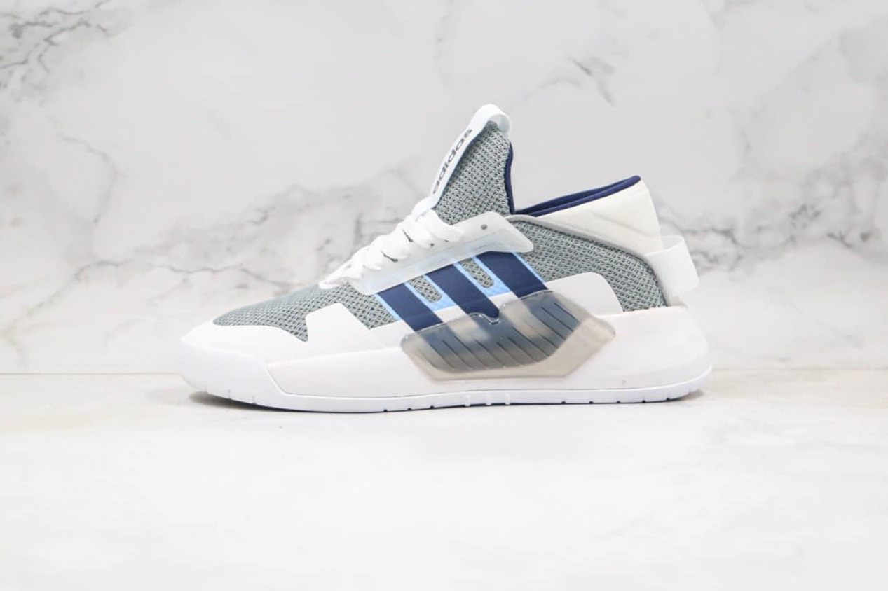 Adidas Neo Bball 90s | Grey White Blue EF0636 - Shop Now!