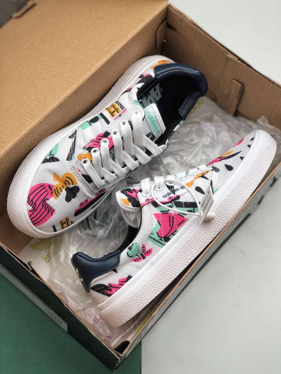 Adidas Originals 3MC White Multicolor DB3607 – Stylish and Colorful Sneakers