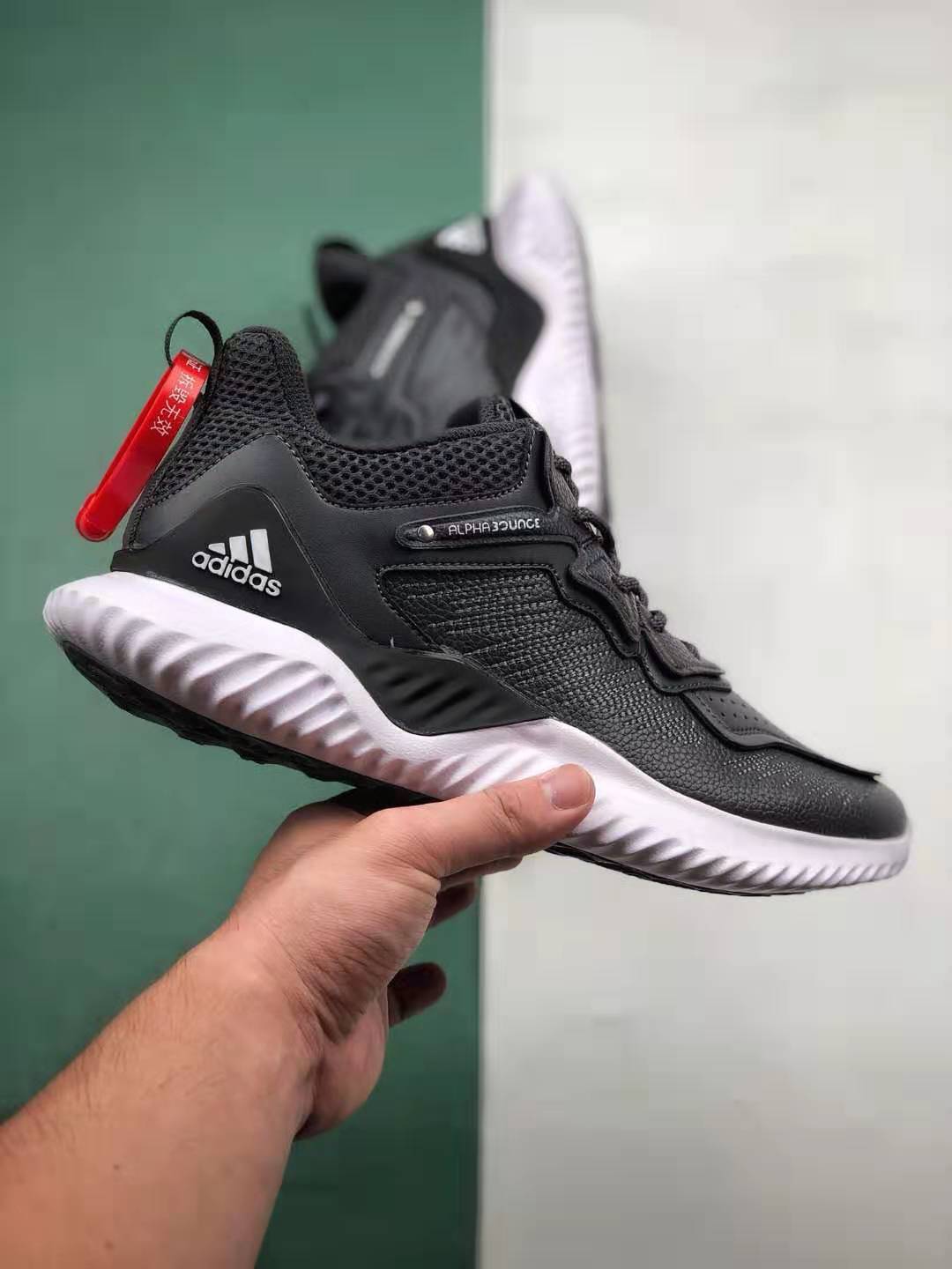 Adidas Alphabounce Beyond Core Black Cloud White B32285 - Stylish Performance Running Shoes