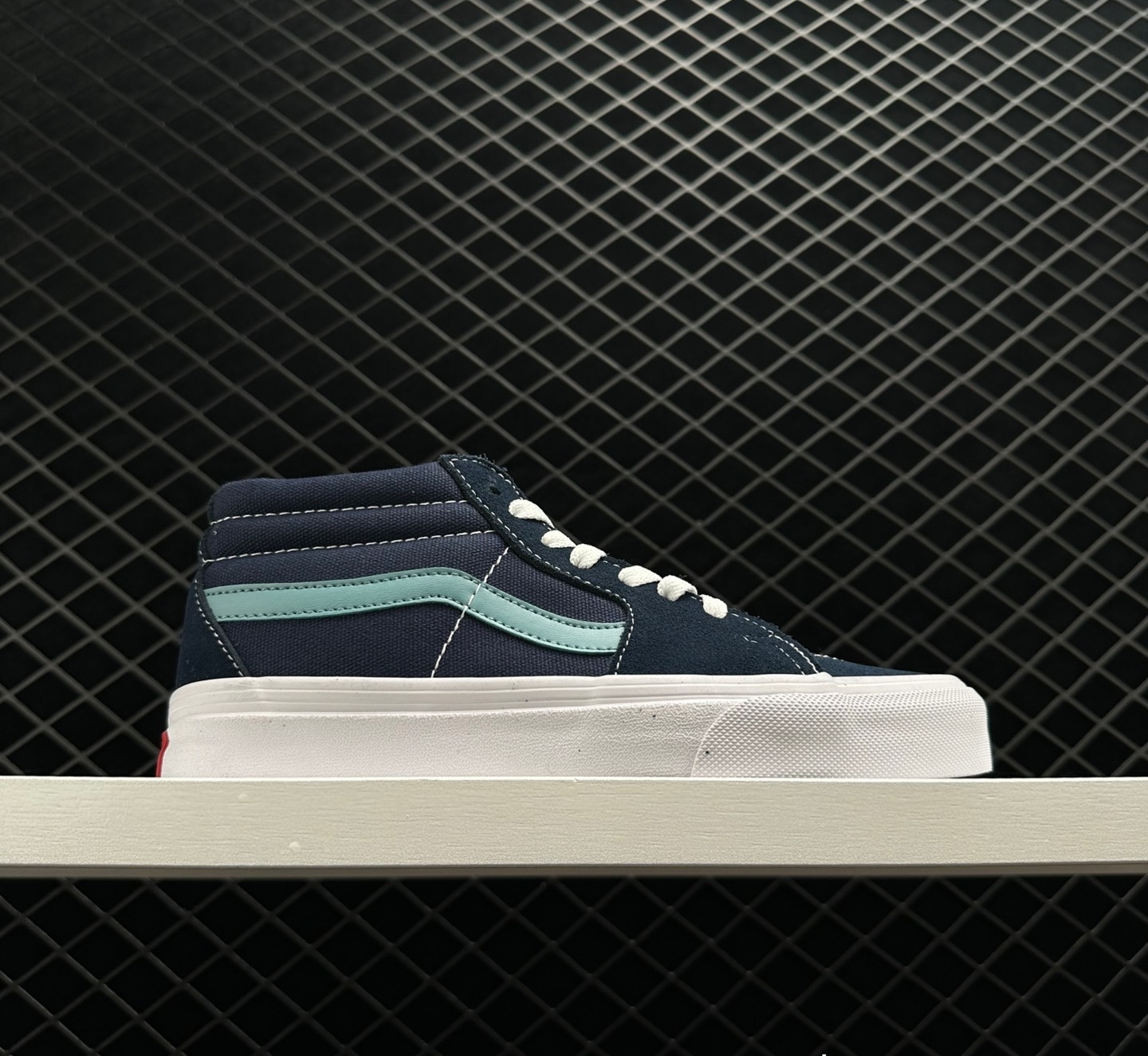 Vans Sk8-Mid Navy Teal | Stylish Mid-Top Sneakers for Men & Women