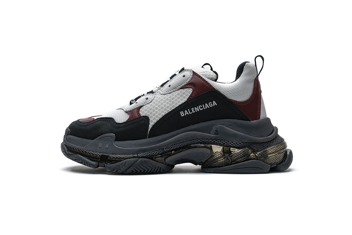 Balenciaga Triple S Black Brown Red 541624 W09O1 2268 - Stylish and Trendy Sneakers