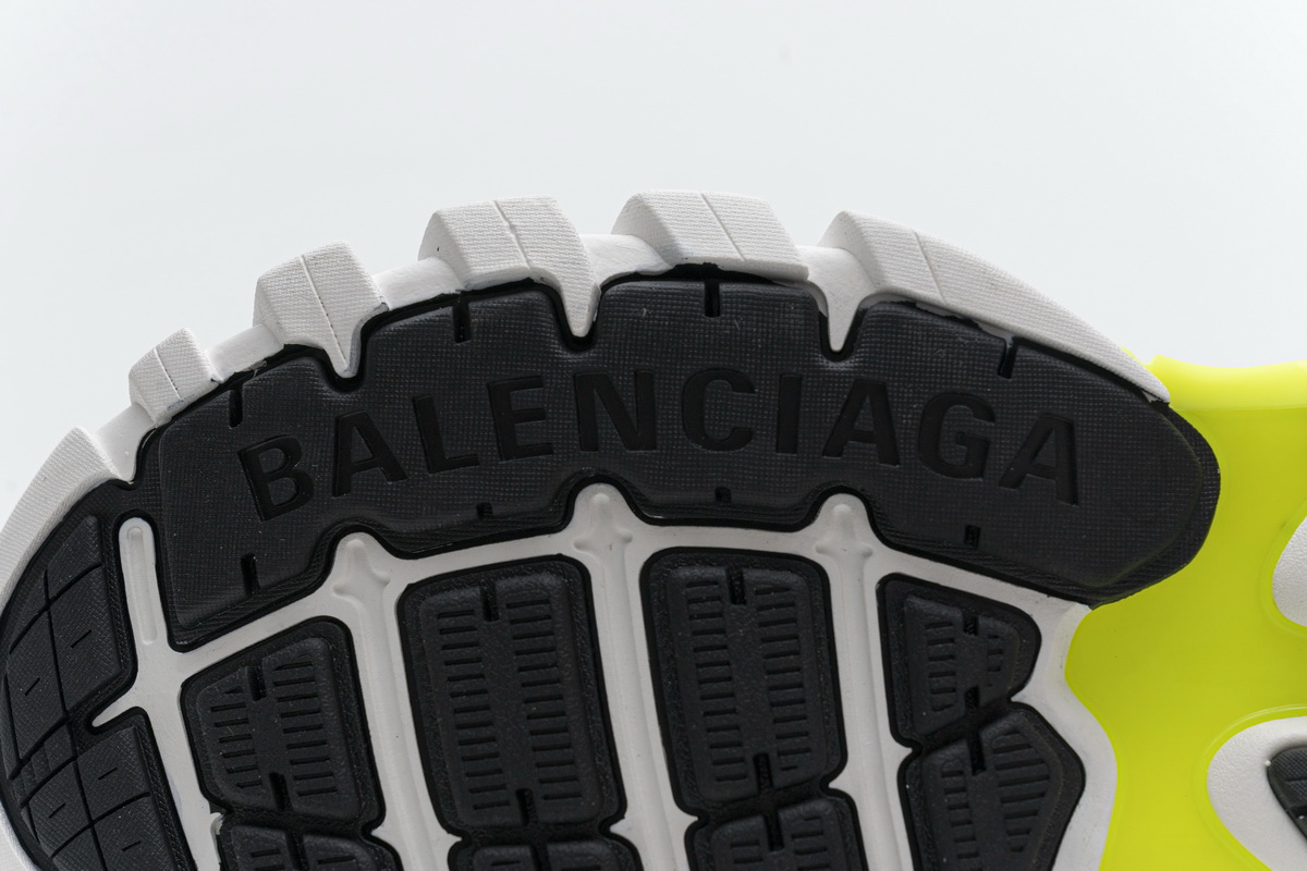Balenciaga Track 2 Sneaker White Fluo Yellow - Latest Release 568515 W2ON3 9073