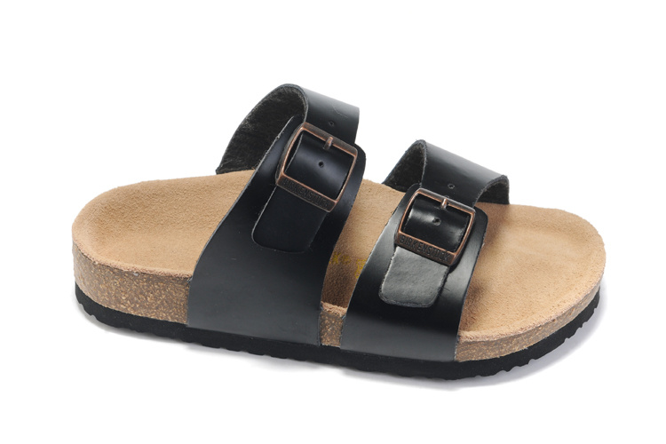 Birkenstock Sydney Black Leather Sandals - Stylish & Comfortable Design