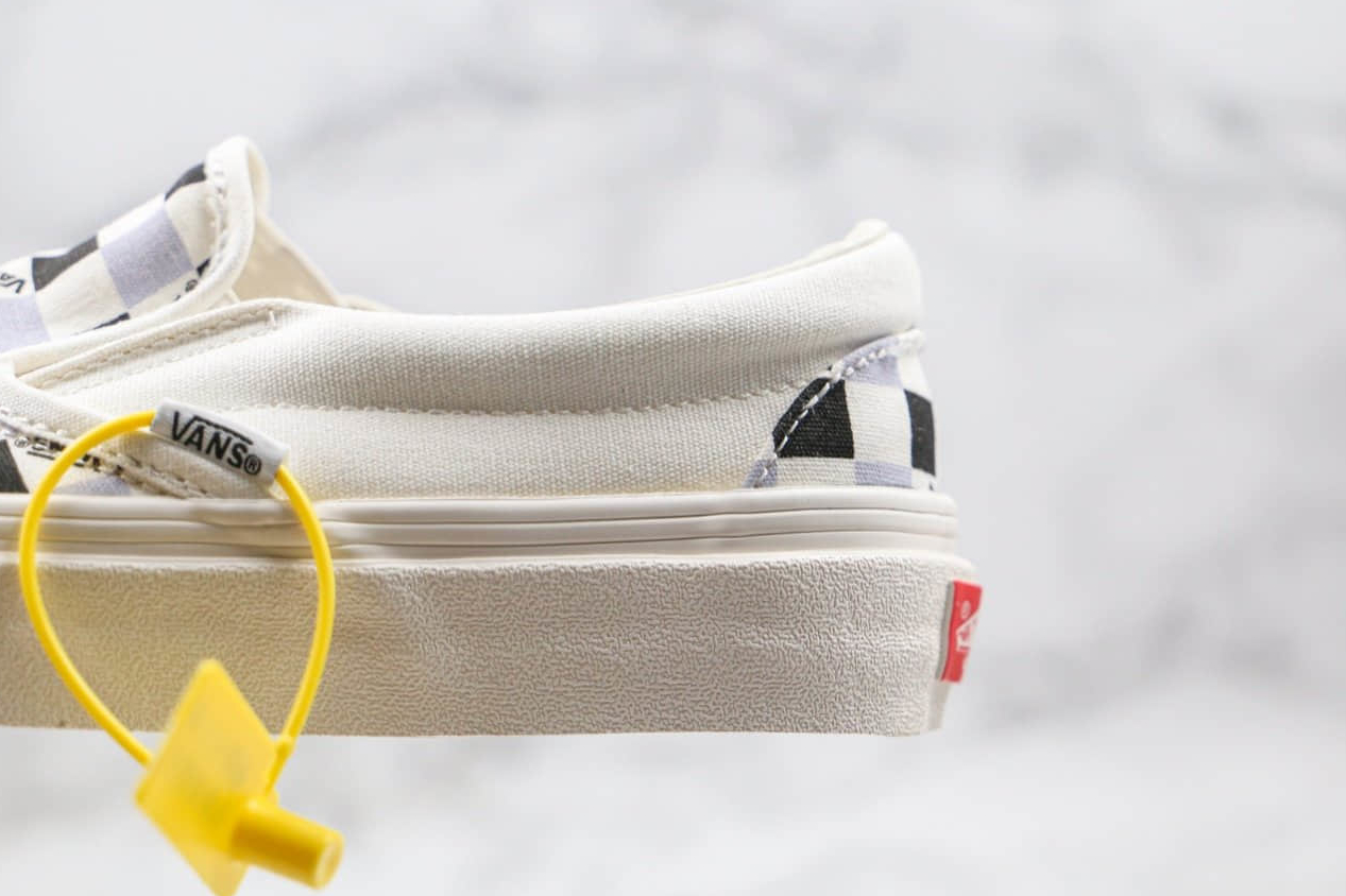 Vans Vault Tri-Colored Check Classic Slip-On LX - Stylish and Classic!