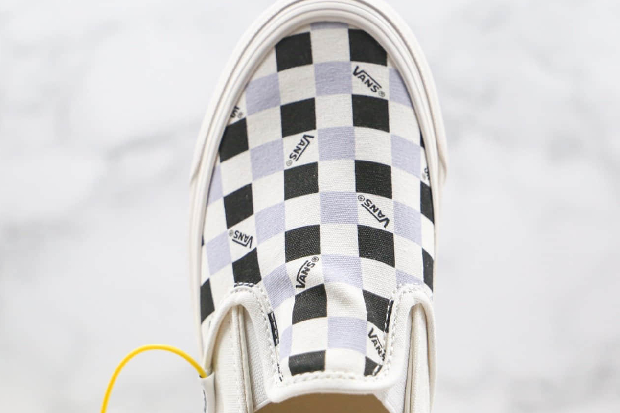 Vans Vault Tri-Colored Check Classic Slip-On LX - Stylish and Classic!