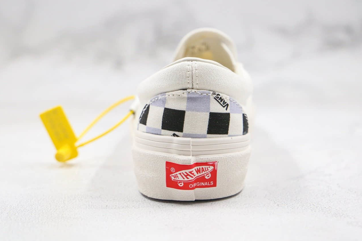 Vans Vault Tri-Colored Check Classic Slip-On LX - Stylish and Classic!