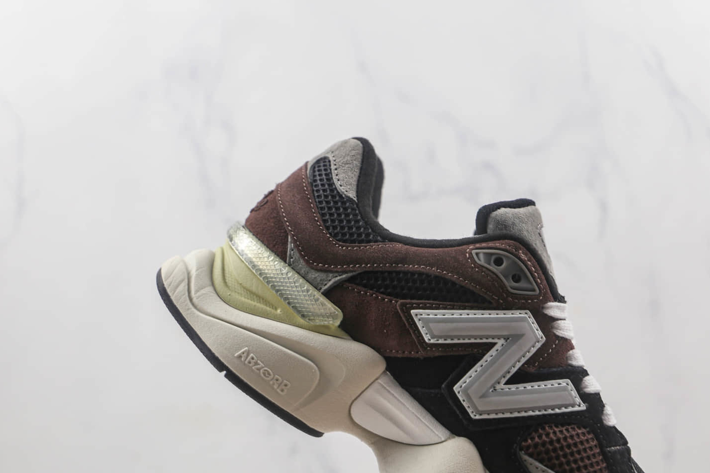 New Balance 9060 - Stylish Brown Black Sneakers