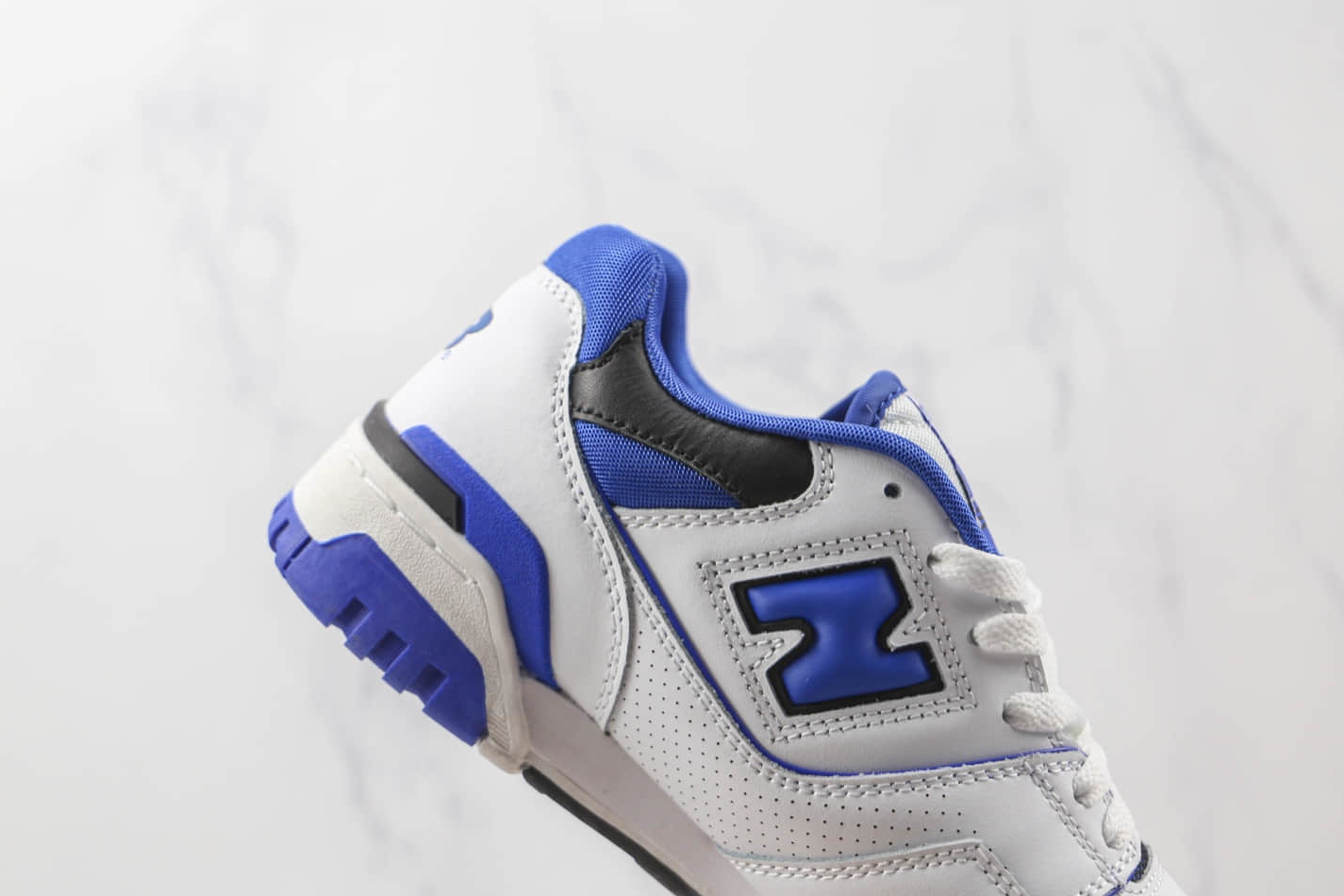 New Balance 550 White Team Royal BB550SN1 - Classic Style Blends Comfort & Style